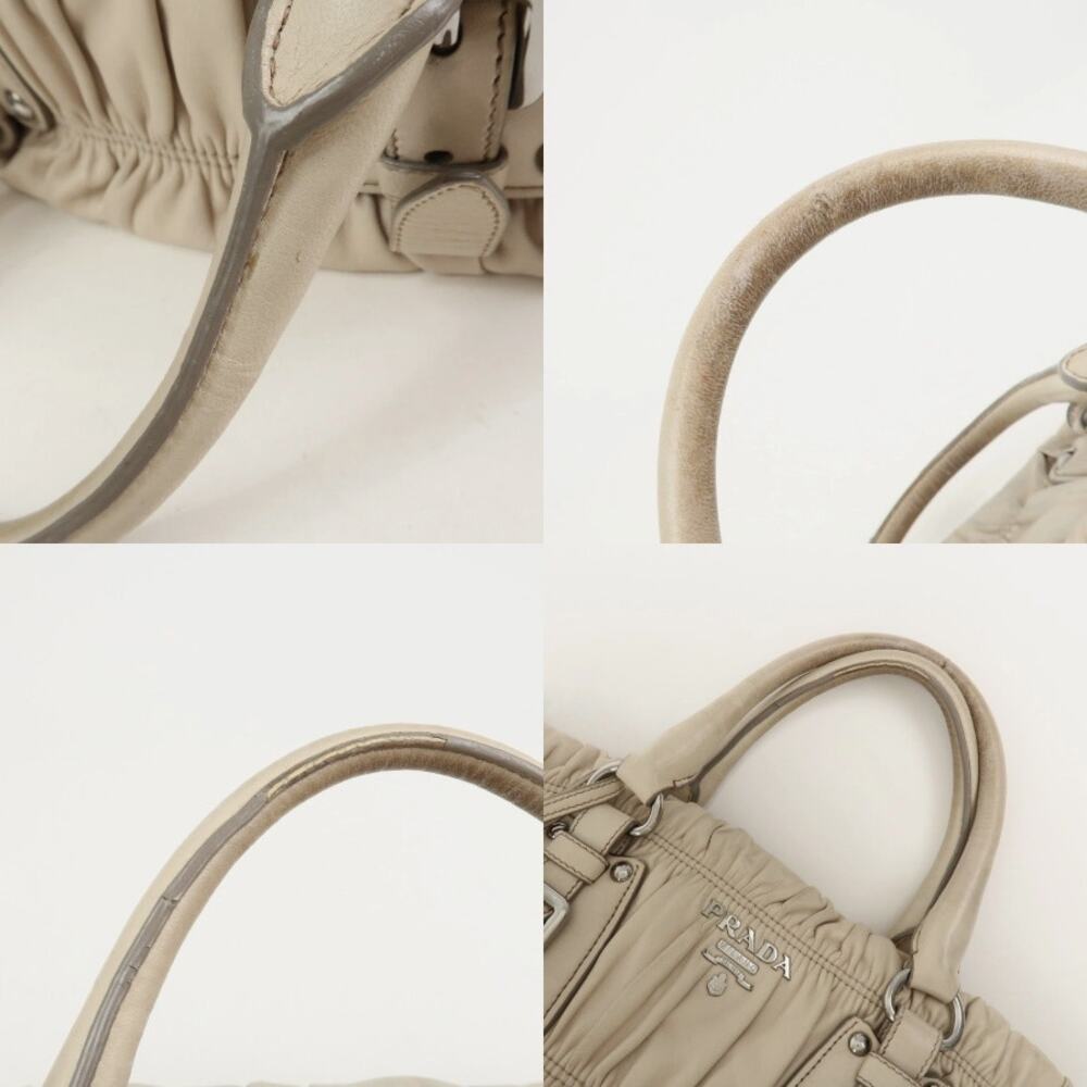 💎✨STUNNING✨💎Authentic PRADA Gathered 2Way Shoulder Bag - Picture 6 of 15
